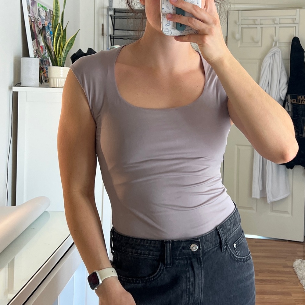 Scoop Neck Bodysuit